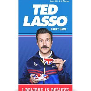TED LASSO PARTY BOARD GAMES AGE: 10+ 2-4 PLAYERS